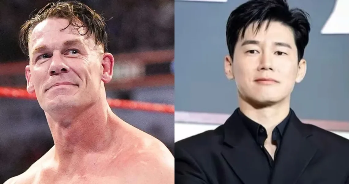 John Cena Unggah Foto Kim Mu Yeol, Netizen Sebut Mirip Bak Saudara