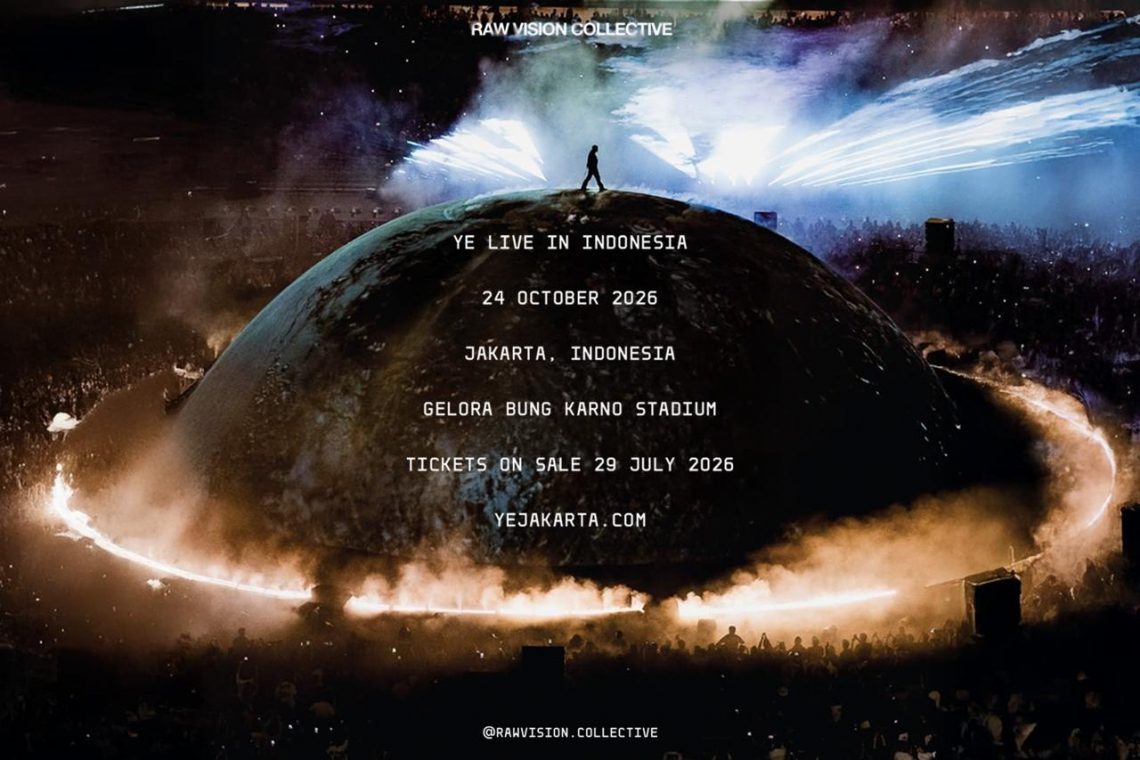 YE Live in Jakarta 2026 Siap Digelar, Hadirkan Dome Stage di GBK