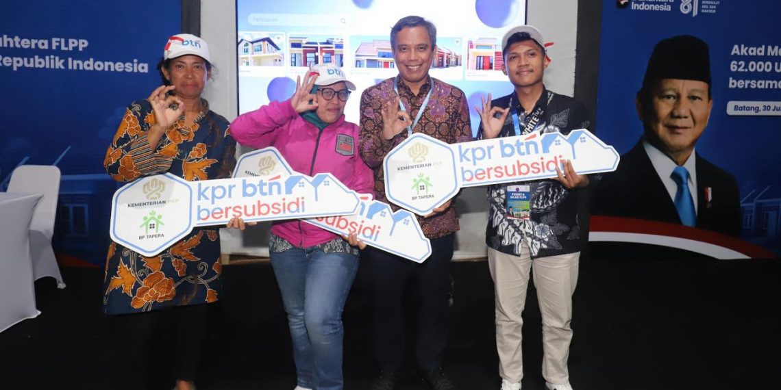 Bersama Danantara, BTN Dukung Akad Massal KPR Rumah Subsidi