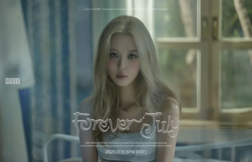 Sunmi Umumkan Comeback dengan Album Baru Forever July