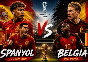 Duel Panas Spanyol vs Belgia, Siapa yang Berhak Melaju ke Semifinal Piala Dunia 2026?