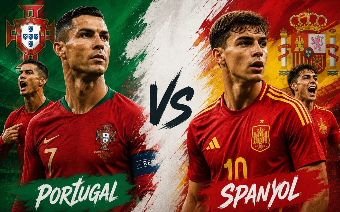 Cristiano Ronaldo Hadapi Ujian Terberat, Portugal Ditantang Spanyol