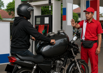 Pertamina Tegas! Motor Bertangki Modifikasi Tak Dilayani Beli Pertalite di SPBU