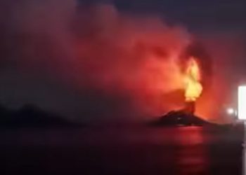 Erupsi Gunung Anak Krakatau, Pelayaran di Selat Sunda Diminta Tingkatkan Kewaspadaan