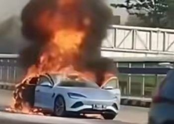 Mobil Listrik BYD Seal Terbakar di Tol, BYD Indonesia Masih Telusuri Penyebabnya