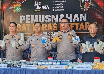 Peredaran Obat Keras Ilegal Terbongkar, Polisi Sita 46 Juta Butir di Jakarta Timur
