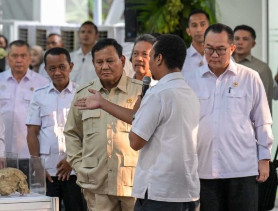 Prabowo Soroti Inovasi BRIN, Pengelolaan Sampah dan Genteng Ramah Lingkungan Diapresiasi