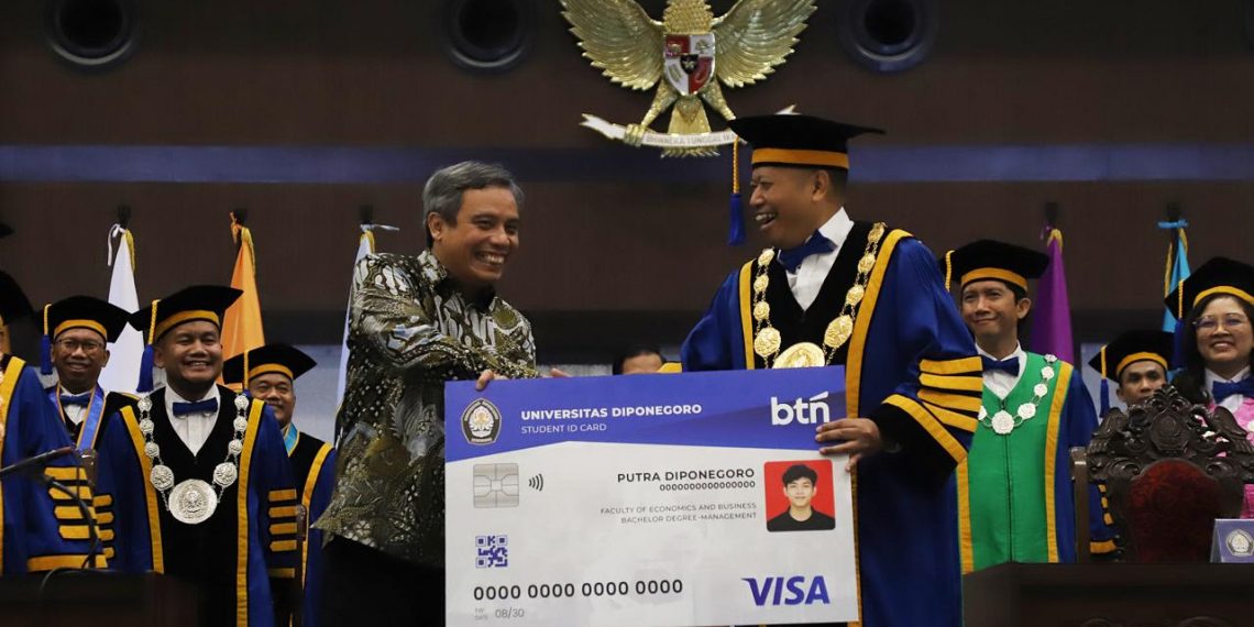 Transformasi Digital Kampus, Bersama Danantara, BTN luncurkan KTM Co-Branding untuk 17.000 Mahasiswa Baru Universitas Diponegoro