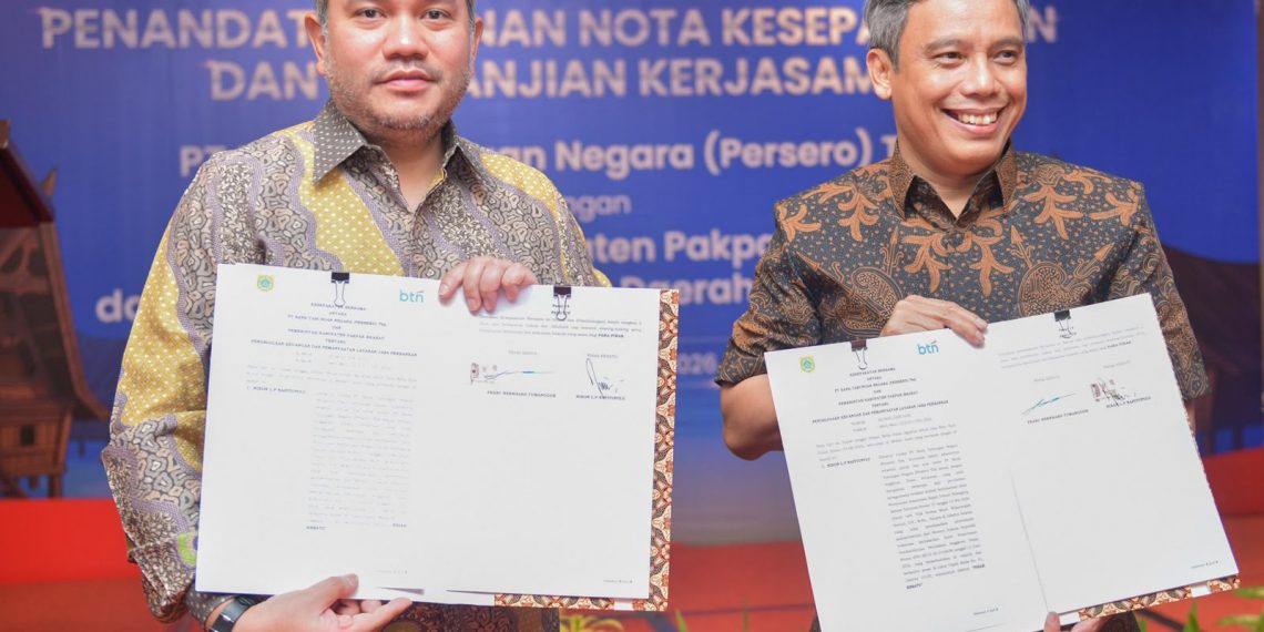 Perluas Digitalisasi Daerah, BTN Garap Ekosistem Keuangan Pemkab Pakpak Bharat