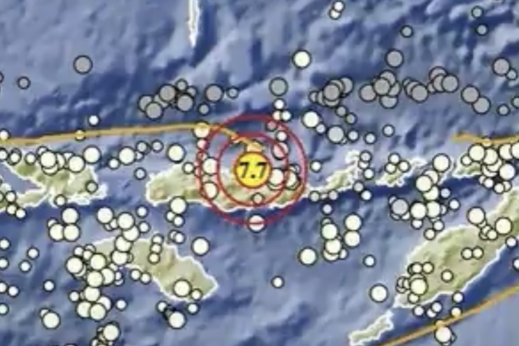 Gempa M7,7 Guncang Flores, BMKG Keluarkan Peringatan Potensi Tsunami