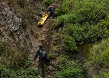 Operasi Berat di Gunung Piramid Berakhir, Dua Jenazah Pendaki Berhasil Dievakuasi