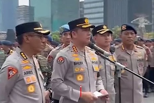 Polisi Ciduk 21 Orang Jelang Demo Jakarta, Flare hingga Molotov Disita