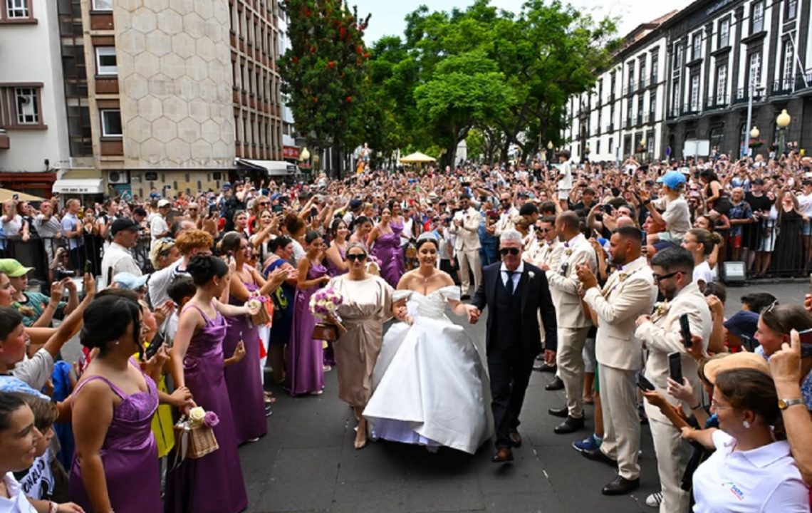 Pernikahan Fabio Ramos dan Fatima Nicole Cunha Teixeira