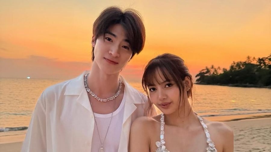 Lisa BLACKPINK dan Blue Pongtiwat
