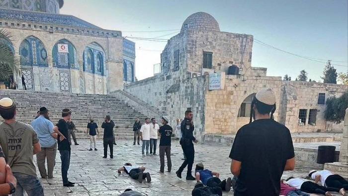 584 Pemukim Israel Masuki Kompleks Al Aqsa di Bawah Pengawalan Polisi