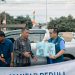 Bank Mandiri Taspen melalui Mantap Peduli NTT menyalurkan 500 paket makanan dan 127 selimut bagi warga terdampak gempa di Ende.