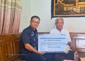 ASABRI Serahkan Manfaat JKK Rp352 Juta kepada Ahli Waris