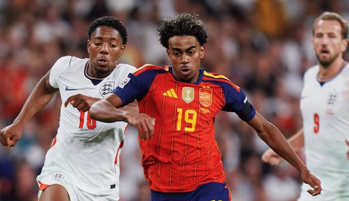 Comeback Dramatis, Spanyol Taklukkan Inggris 3-2 di Wembley