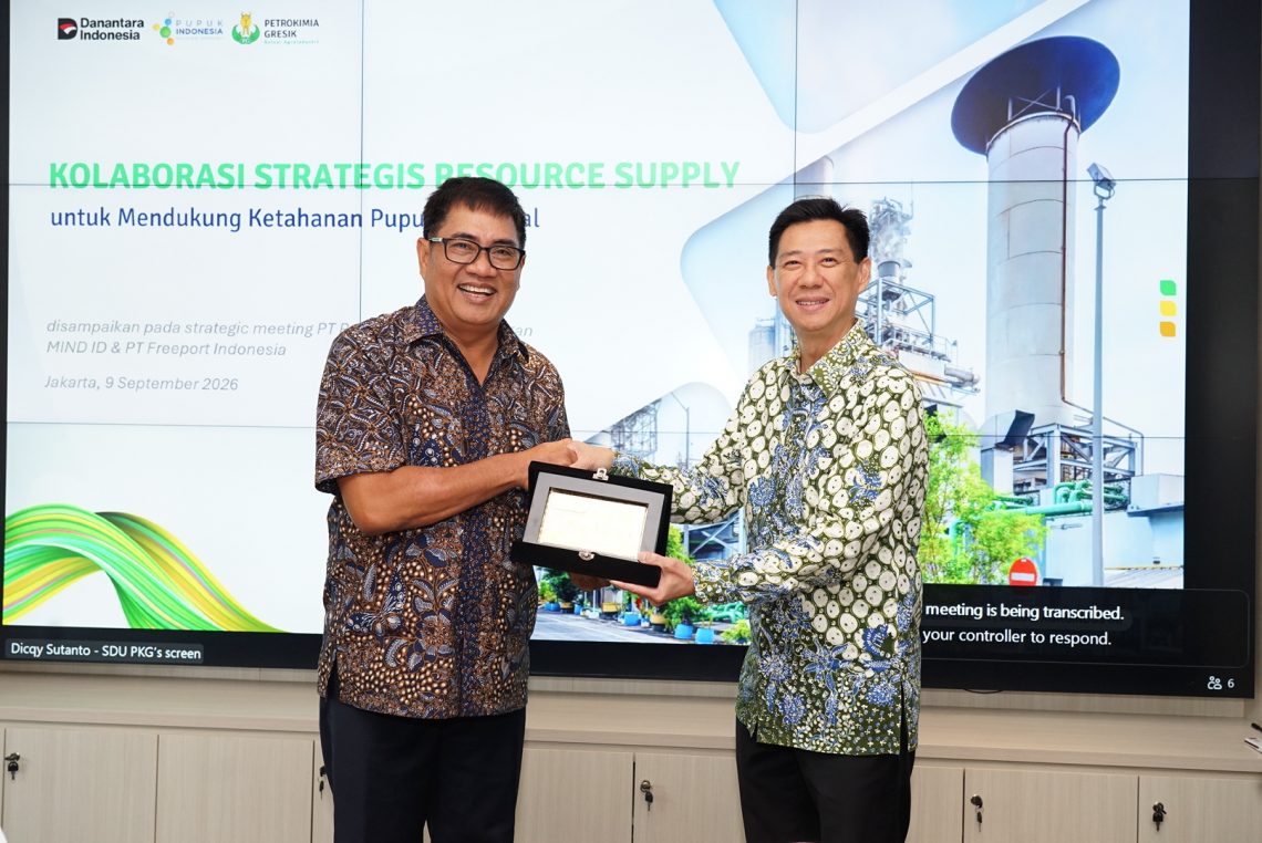 Petrokimia Gresik Gandeng PTFI Jaga Pasokan Pupuk