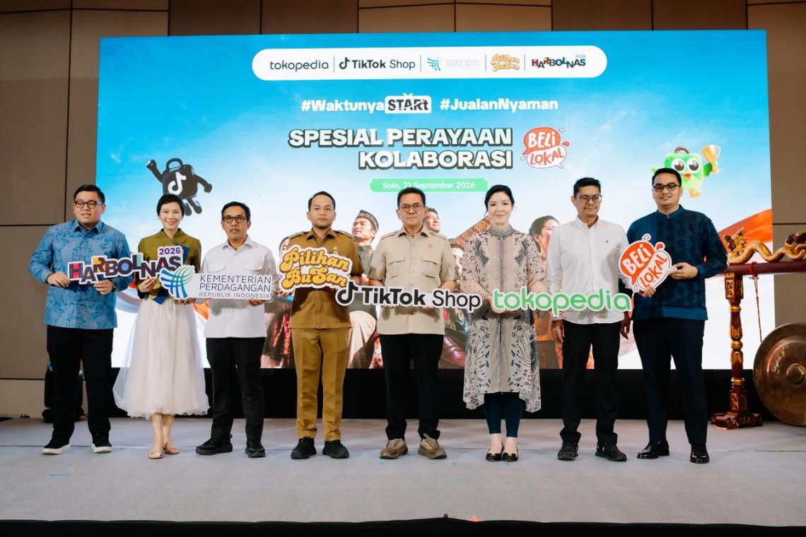 Tokopedia dan TikTok Shop menjadi platform digital pertama yang menampilkan produk lokal kurasi Kemendag melalui kolaborasi #BeliLokal.