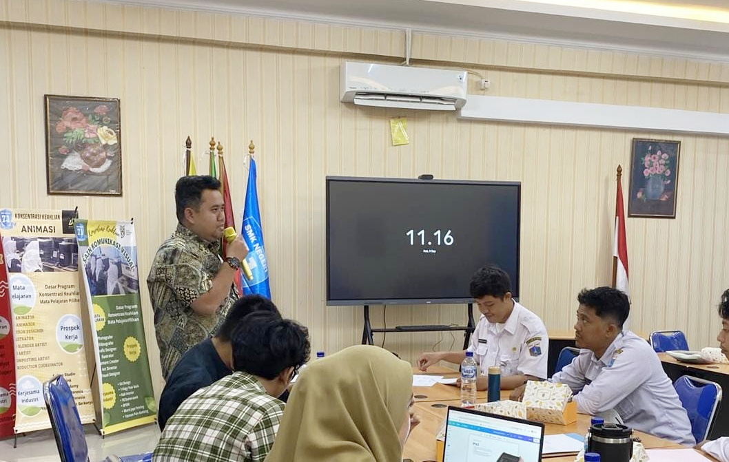 Bagus Wahyu Trianto Dorong SMKN 71 Selaraskan Kurikulum dengan Kebutuhan Industri