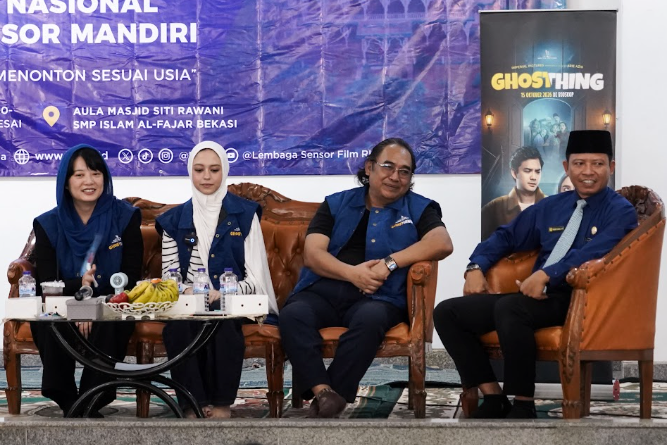 LSF dan Imperial Pictures mengajak pelajar SMP Al Fajar Bekasi memahami budaya sensor mandiri dan memilih tontonan sesuai usia.