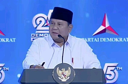 Prabowo Puji Sikap Demokrat Saat Tak Berada di Pemerintahan