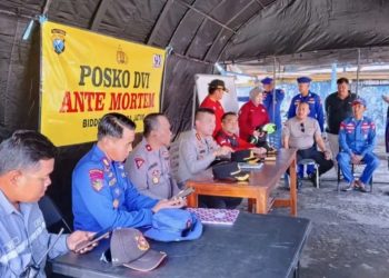 Tim DVI Identifikasi 20 Korban Tewas KM Virgo 8