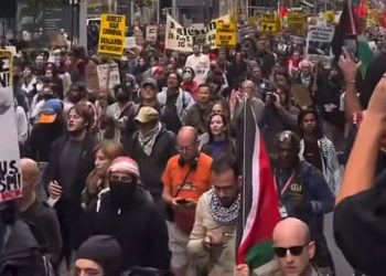 Aksi Tolak Netanyahu di New York Berakhir dengan Penangkapan