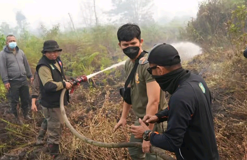 Honor Satgas Karhutla Palangka Raya Menunggak Hampir Dua Bulan