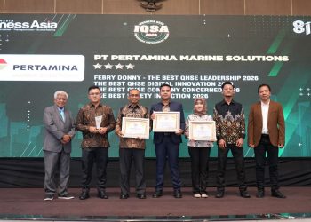 PT Pertamina Marine Solutions (PMSol) meraih empat penghargaan IQSA 2026 berkat kepemimpinan HSSE, inovasi digital, dan penguatan budaya keselamatan.