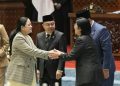 DPR RI menetapkan Destry Damayanti sebagai Gubernur Bank Indonesia periode 2026-2030 dalam Rapat Paripurna, Selasa (1/9/2026).