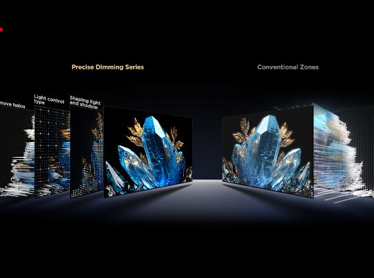 TCL C7L SQD Mini LED hadir di Indonesia dengan 1.352 Precise Dimming Zones, HDR 3.000 nits, gamut warna hingga 100% BT.2020, dan audio Bang & Olufsen.