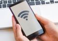 Ilustrasi jaringan wifi