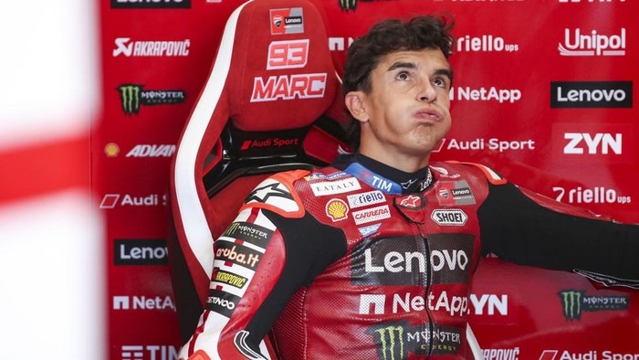 Marc Marquez, lengan Marc Marquez, Samuel Antuna, MotoGP,