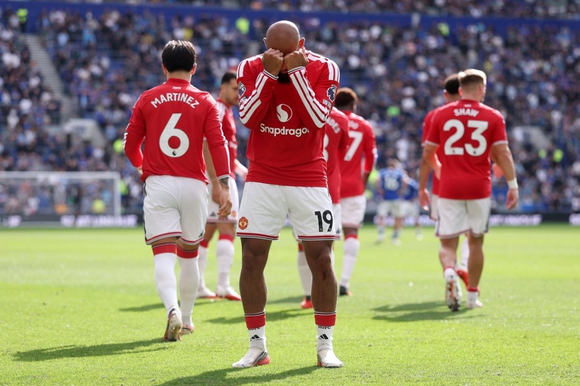 Manchester United berada di peringkat 18 dalam statistik sprint Premier League musim ini. Catatan lari MU juga rendah di kategori lainnya.