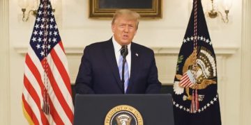 Presiden Amerika Serikat Donald Trump