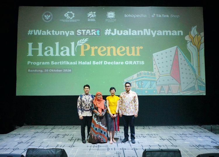 Tokopedia dan TikTok Shop Fasilitasi Sertifikasi Halal 150 UMKM