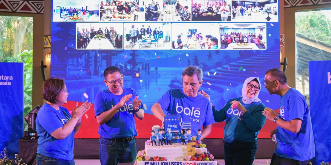 Balé by BTN Tembus 5 Juta Pengguna, Perkuat Transformasi Digital BTN