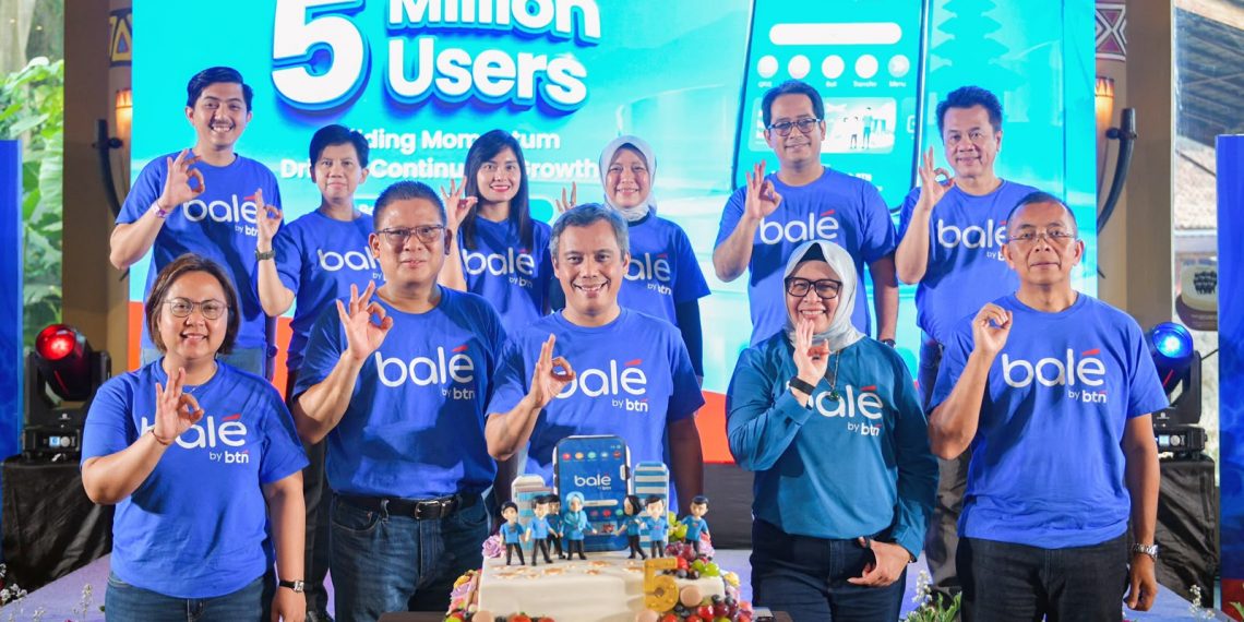 Balé by BTN Tembus 5 Juta Pengguna, Perkuat Transformasi Digital BTN