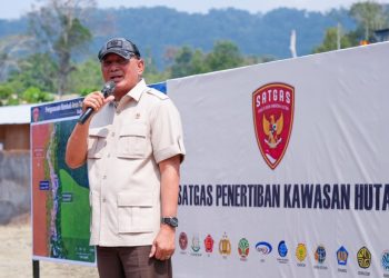 Sjafrie Tegaskan Penertiban Tambang Ilegal di Nabire Tetap Berlanjut