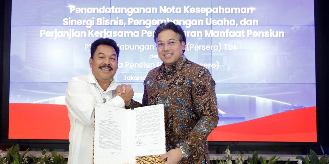 BTN dan Dana Pensiun PLN Perkuat Sinergi Bisnis