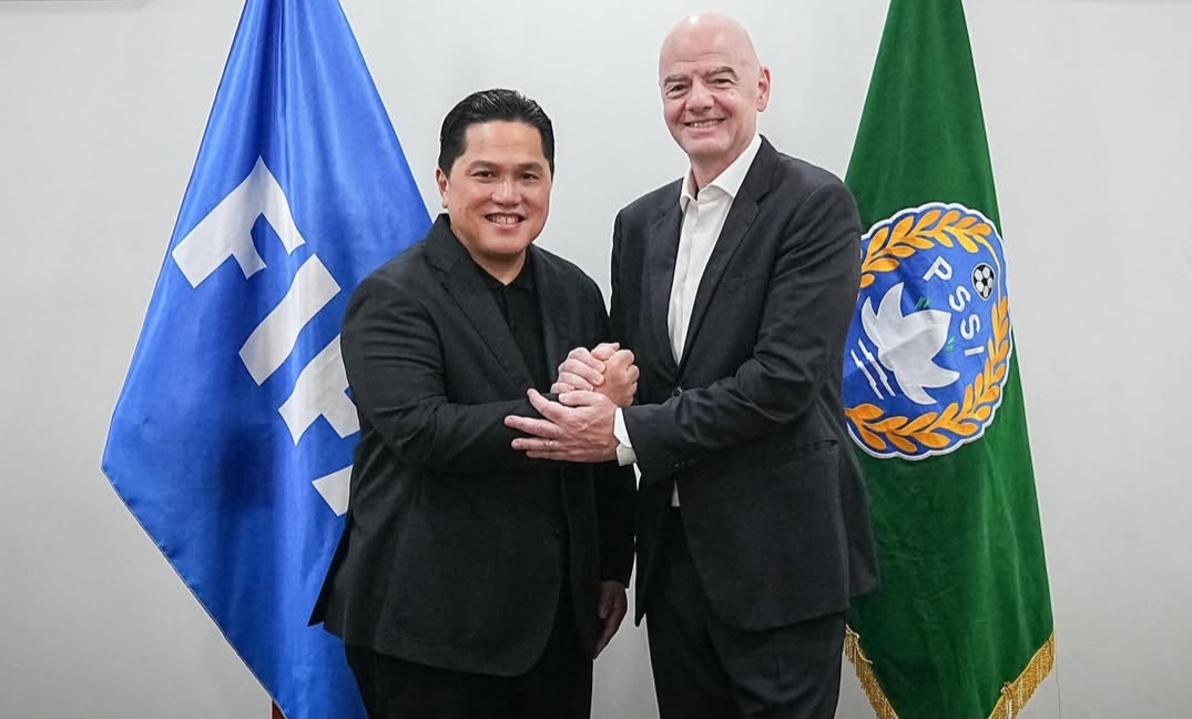 Final ASEAN Cup di Depan Mata, Infantino Temui Prabowo