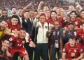 Prabowo Rayakan Kemenangan Timnas Indonesia: Gembira dan Bangga!