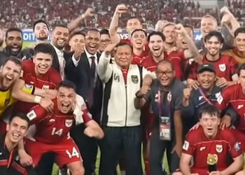Prabowo Rayakan Kemenangan Timnas Indonesia: Gembira dan Bangga!