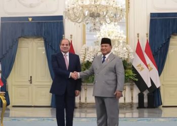 Presiden Mesir El-Sisi Temui Prabowo, Kerja Sama Bilateral Dibahas