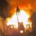 Massa Mengamuk Saat Demo Prancis, Balai Kota Limoges Dibakar