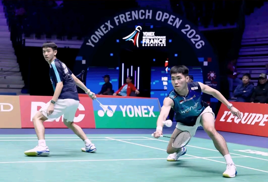 Lolos ke Perempatfinal French Open 2026, Raymond/Joaquin Tak Mau Lengah