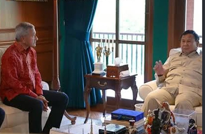 Menlu Singapura Sambangi Prabowo di Hambalang, Pertemuan Digelar Tertutup