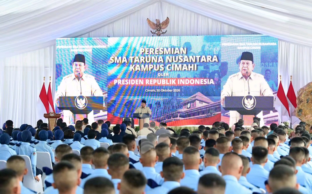 Prabowo Buka Kampus Taruna Nusantara, 677 Siswa Diminta Jadi Generasi Cinta Tanah Air